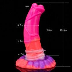 Ancient Beasts Luminous Squirting Dildo - Paso Fino