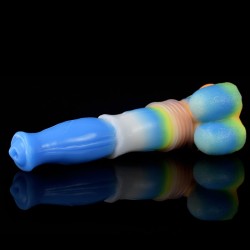 Triple Function Squirting Luminous Dildo - 04