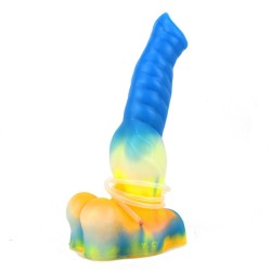 Triple Function Squirting Luminous Dildo - 03