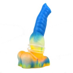 Triple Function Squirting Luminous Dildo - 03