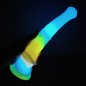 Triple Function Squirting Luminous Dildo - 01