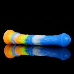 Triple Function Squirting Luminous Dildo - 01