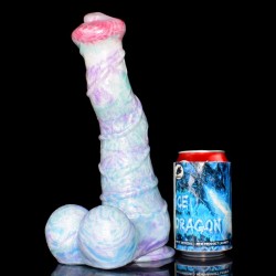 Ice Dragon Series Lifelike Dildo - 10