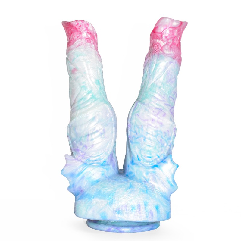 Ice Dragon Series Double Ended Dildo