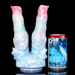 Ice Dragon Series Double Ended Dildo