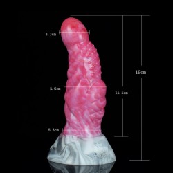 Vibration Animal Kont Silicone Dildo - 13