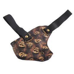 Big Skull Print Face Mask