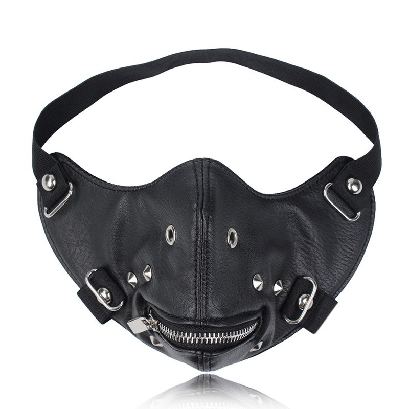 Zipper Steam Punk Mouth Mask