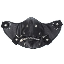 Zipper Steam Punk Mouth Mask