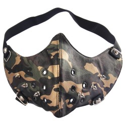 Punk Riveted Biker Mask