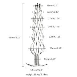 Hollow Out Anal Beads