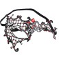 Metal Iron One-Eyed Diamond Masquerade Mask