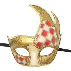 Flame Big Horned Mask