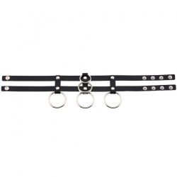 Double Row Circle Choker Necklace