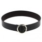 Punk Goth Round Leather Collar