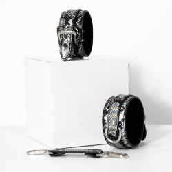 Serpentine Wirst And Ankle Cuffs