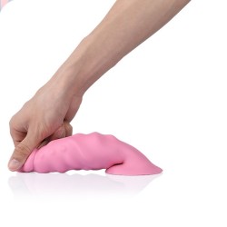 Coral Silicone Anal Dildo