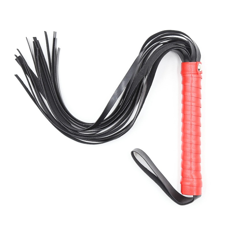 Red Handle Black Flogger