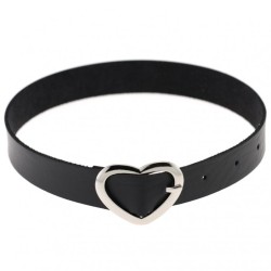 Heart Button Collar