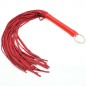 Ribbon Handle Leather Flogger