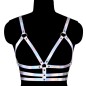 Laser Waist Belt With Bra Bondage