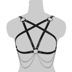 Chest Belt With Chain Sexy Bondage Vest