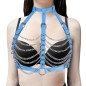 Layered Chain Bra Harness In Multiple Colors