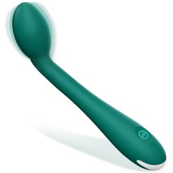 Rechargeable G-spot vibrator with clitoral mode