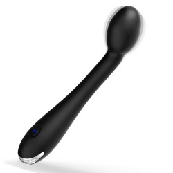 Rechargeable G-spot vibrator with clitoral mode