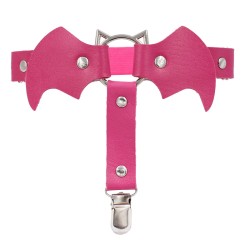 SM903 Leather Bat Thigh Strap Women's Sexy Garter