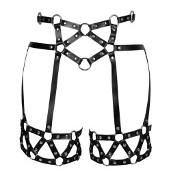 SM517 Criss Cross Revited Waist Leg Harness Strap