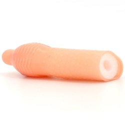 Ultrathin Massager Vibrator Cock Condom -D