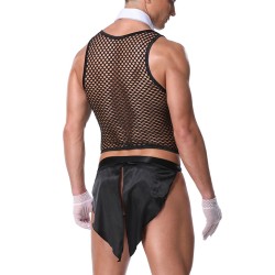 Waiter Houseboy Club Show Wear Sexy Lingerie Suit