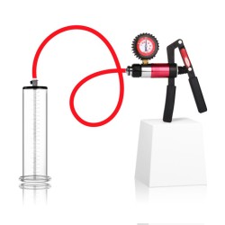 Penis Pump with Scissor Handle and Pressure Gauge - 12 in Cup