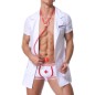 Sexy Men Nurse Play Game Passion Suit