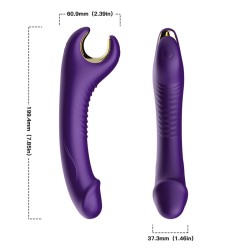 C Ring Handle Vibration Dildo