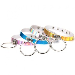 Big O Ring Pendant Collar - Laser