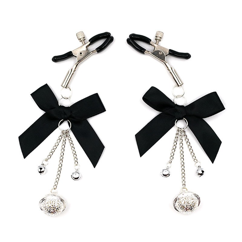 Bell Tassel Bowknot Sexy Nipple Clamp