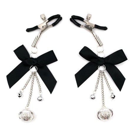 Bell Tassel Bowknot Sexy Nipple Clamp