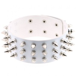 Three Row Tapered Studded Collar