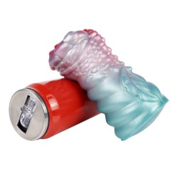 Soft Silicone Thorns Male Stroker - C