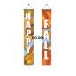 D711 Happy Fall Thanks Giving Door Banner