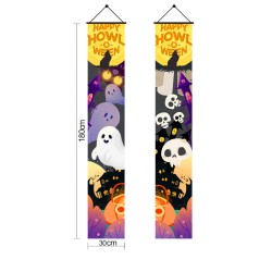 D713 Halloween Door Banner