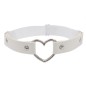 SM906 Heart Ring Leather Leg Strap