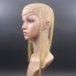 M109 Multi Layer Aluminium Veil Steam Punk Head Chain