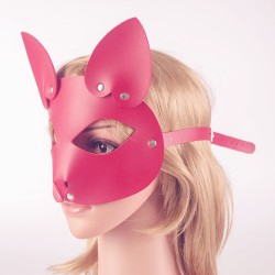 SM63 Mouse Blindfold Halloween Cosplay Leather Mask