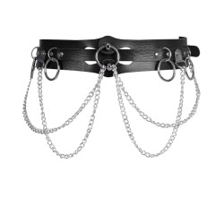 Steam Punk Body Harness Waist Chain