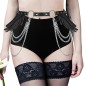 Chain Tassel Waist Belt With Wing