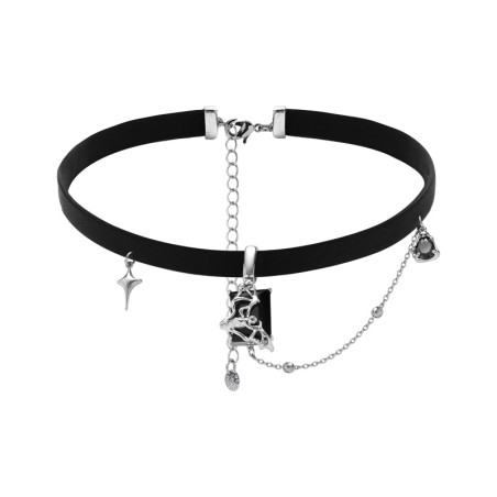 Black Stone Spider Choker