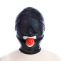 Hood With Blindfold And Mouth Gag